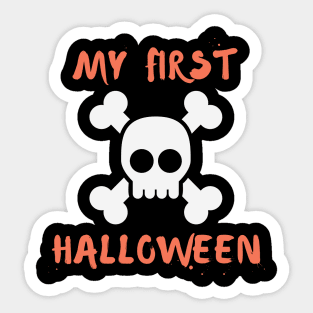 My First Halloween Sticker